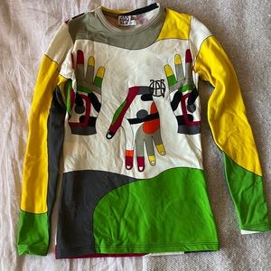 Jean Paul Gaultier women’s colourful long sleeve